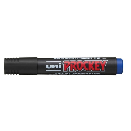 MARKER PERMANENTNY UNI PROCKEY PM-122 OKRĄGŁY NIEBIESKI.jpg