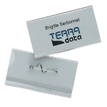 Identyfikator z agrafką 40x75mm 10 sztuk [WYPRZEDAŻ] /860819/