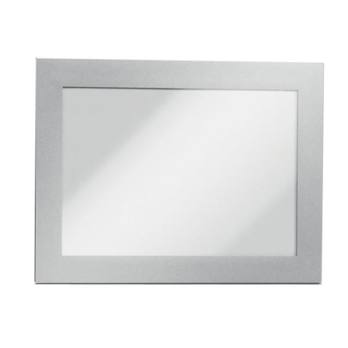 Ramka samoprzylepna DURABLE MAGAFRAME A6 srebrna 2 sztuki .jpg