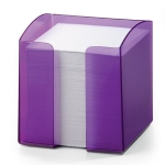 Pojemnik na karteczki DURABLE TREND transparentny fioletowy