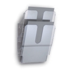 Pojemnik na dokumenty DURABLE FLEXIPLUS A4 pionowy transparentny 2 sztuki