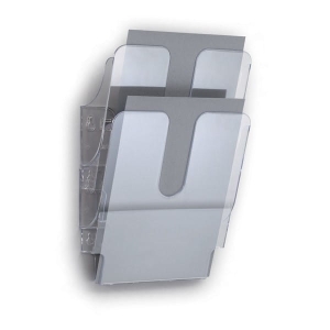 Pojemnik na dokumenty DURABLE FLEXIPLUS A4 pionowy transparentny 2 sztuki