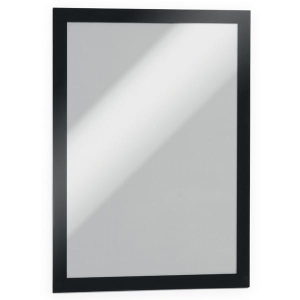 Ramka samoprzylepna DURABLE DURAFRAME A4 czarna 2 sztuki /487201/