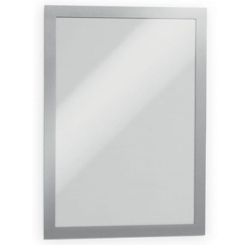 Ramka samoprzylepna DURABLE MAGAFRAME A4 srebrna 2 sztuki.jpg