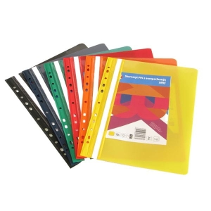 Skoroszyt wpinany A4 twardy zielony