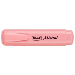 Zakreślacz TOMA MISTRAL pastel różowy /TO-334 74/
