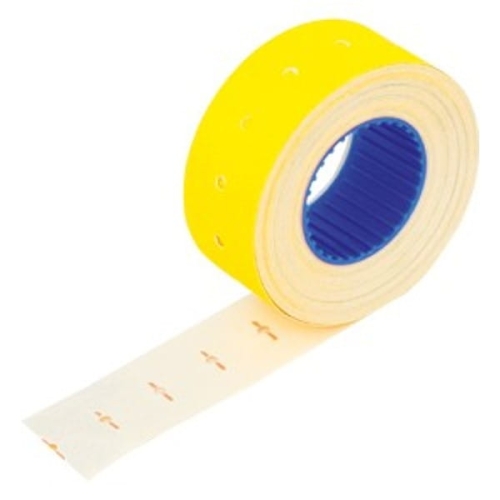 Taśma do metkownic 1 rzedowa prosta żółta.jpg