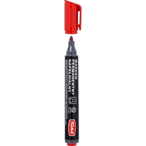 Marker permanentny TOMA 222 Artline okrągły czerwony /TO222/