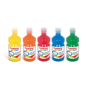 Farba tempera HAPPY COLOR Premium 500ml, nr 20 różowa