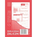 Druk "Rozliczenie Zaliczki" MICHALCZYK I PROKOP A6 /409-5/