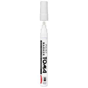 Marker olejowy TOMA 440 biały /TO440/