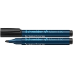 Marker permanentny SCHNEIDER Maxx 130, okrągły, 1-3 mm, czarny /SR113001/