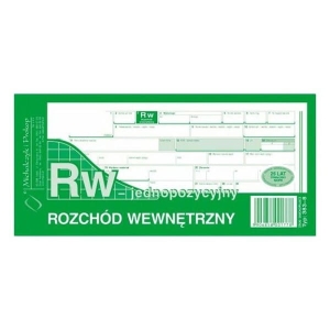 Druk "RW" 1/3 A4 jednopozycyjny MICHALCZYK I PROKOP 383-8