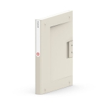 Segregator A4/25 z opcją plomby plastikowy NEW BINDER szary 1szt  /OR-1802WG/