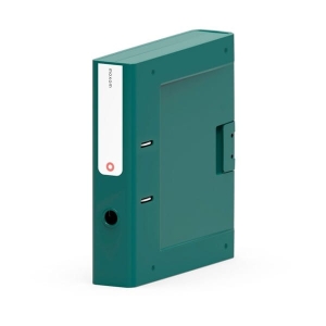 Segregator A4/70 z opcją plomby plastikowy NEW BINDER zielony 1szt /OR-1817G/