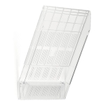 Pólka na ulotki pionowa A4 EXTENSION do rozbudowy FLEXIBOXX przezroczysty 17007604 00