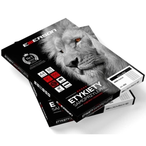 Etykiety EMERSON 105x48 100szt