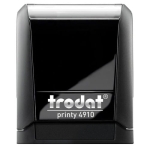 Pieczątka automat TRODAT 4910 czarna - poduszka czarna  26X9mm /TRE-4910CAWCA/