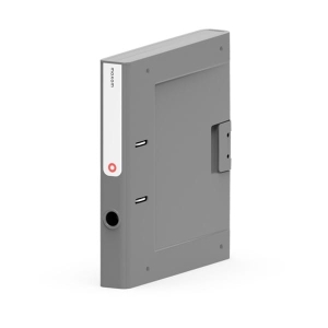 Segregator A4/50 z opcją plomby plastikowy NEW BINDER ciemnoszary 1szt /OR-1815DG/