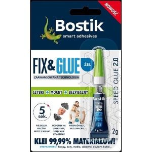 Klej w  żelu 2g FIXGLUE 1szt /KFIXGLUE/