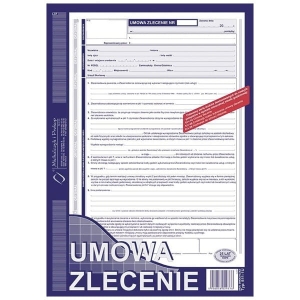 Druk "Umowa Zlecenie" MICHALCZYK I PROKOP A4 /511-1/