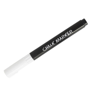 Marker do tablicy kredowej biały 1szt. /255002/