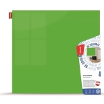 Tablica szklana magnetyczna  90x120cm MEMOBE zielona /MSZ120090-34/