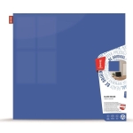 Tablica szklana magnetyczna  90x120cm MEMOBE niebieska /MSZ120090-32/