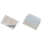 Samoprzylepna kieszonka na wizytówki POCKETFIX 93x62mm na etykietę 57x90mm 10 sztuk 809319