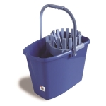 Wiadro plastikowe z wyciskaczem 10l ANNA ZARADNA niebieskie /ST-AZ-016563/