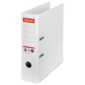 Segregator ESSELTE NO.1 A4/75 z recyklingu neutralny pod względem emisji CO2 biały /627570/