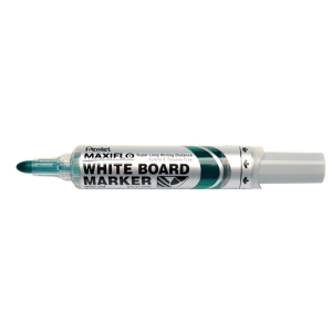 Marker suchościeralny i do flipchartu okrągły 2,0-2,5mm PENTEL MAXIFLO zielony /MWL5M/D/