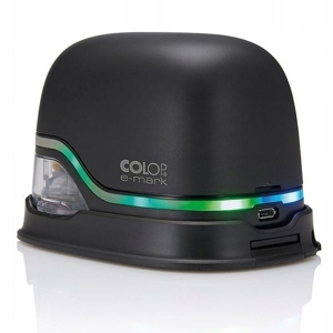 Urządzenie do znakowania/pieczątka do dokumentów, kopert, książek, torebek papierowych COLOP E-MARK czarny /E-MARK.CA/