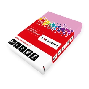 Papier ksero EMERSON A4/80 róż