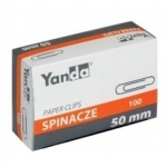 Spinacze biurowe 50mm okrągłe YANDA 100szt  /110-1650/