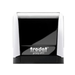 Pieczątka automat TRODAT 4911 biała - poduszka czarna 38X14mm /TRE_4911BIWCA/