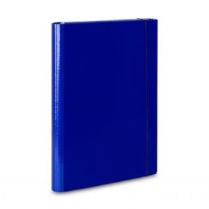 Teczka skrzydłowa z gumką 4cm VAUPE FCK niebieska /310/03/