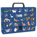 Teczka z rączką A4 5cm alfabet 1szt. /TTRAL/