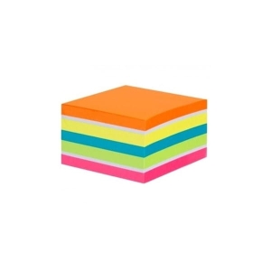 Notes samoprzylepny 75x75mm (76x76mm) 450 kartek energy intensywny mix kolorów TRES 1szt. /KOSE75/POM/