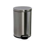 Kosz na śmieci z pedałem 20l Silent Serene MERIDA metalowy matowy