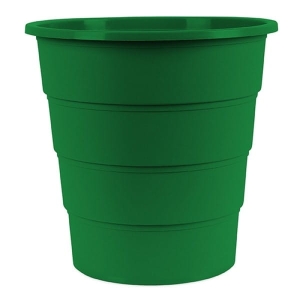 Kosz na śmieci 16l OFFICE PRODUCTS pełny zielony /19054621-02 /