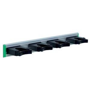 Uchwyty ścienne na kije z listwą aluminiową /GIC401/