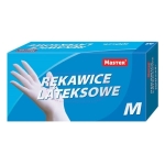 Rękawice lateksowe pudrowe rozmiar M IKA MASTER 100 szt.