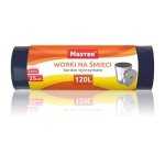 Worki na śmieci 120l Master LDPE 25 szt. czarne