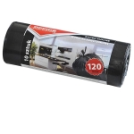 Worki na śmieci 120l OFFICE PRODUCTS LDPE super mocne 24mic czarne 10 sztuk /22022232-05/