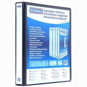 Segregator ofertowy/panorama A4/37 4RD/16 DONAU czarny /2788164PL-01/
