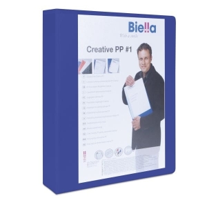 Segregator ofertowy PP A4 4RD25 DONAU niebieski /2788254PL-10/