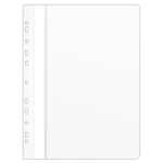 Skoroszyt wpinany A4 twardy DONAU biały /1702001PL-09/