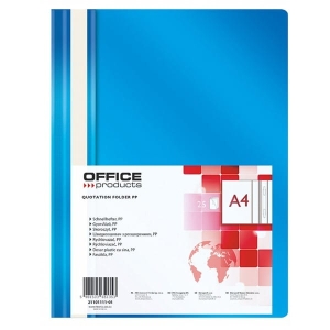 SKOROSZYT ZWYKŁY A4 MIĘKKI OFFICE PRODUCTS NIEBIESKI