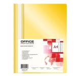 Skoroszyt zwykły A4 miękki OFFICE PRODUCTS żółty /21101111-06/